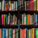 Books in Black Wooden Book Shelf